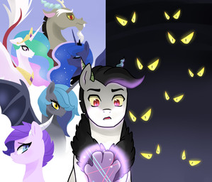 amber_eyes blue_eyes blue_hair discord_(mlp) draconequus equine fan_character female friendship_is_magic fur hair horn horse hybrid kilala97 kirin male mammal multicolored_hair my_little_pony pony prince_illusion princess_celestia_(mlp) princess_luna_(mlp) reptile scalie wallpaper white_fur winged_unicorn wings
Rating: Safe
Score: 4
User: Komodogod
Date: January 16, 2015 amber_eyes blue_eyes blue_hair discord_(mlp) draconequus equine fan_character female friendship_is_magic fur hair horn horse hybrid kilala97 kirin male mammal multicolored_hair my_little_pony pony prince_illusion princess_celestia_(mlp) princess_luna_(mlp) reptile scalie wallpaper white_fur winged_unicorn wings
Rating: Safe
Score: 4
User: Komodogod
Date: January 16, 2015