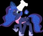 2014 <3 alpha_channel amberacrylic apron blue_fur blue_hair cupcake cutie_mark equine female feral friendship_is_magic fur hair hat hi_res horn horse long_hair looking_at_viewer magic mammal my_little_pony plain_background pony princess_luna_(mlp) solo teal_eyes transparent_background winged_unicorn wings
Rating: Safe
Score: 8
User: Somepony
Date: February 23, 2014