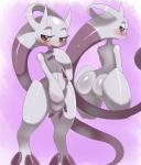 3_fingers 3_toes absurd_res ambiguous_gender anthro barefoot big_butt blush butt eyelashes frown hi_res legendary_pokémon looking_at_viewer looking_away looking_back mega_evolution mega_mewtwo_y mewtwo nintendo nude pink_background plain_background pokémon presenting presenting_hindquarters raised_arm red_eyes shadow shiny solo sssonic2 sweat video_games white_nose
Rating: Questionable
Score: 18
User: toh
Date: November 06, 2013