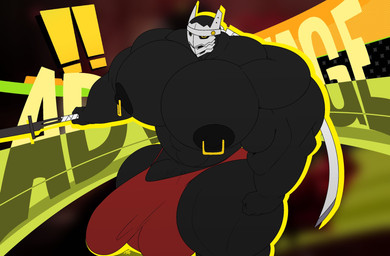 big_muscles big_pecs black_nipples clothing genitals holding_object holding_weapon huge_muscles hyper hyper_genitalia hyper_muscles male melee_weapon muscular muscular_male nipple_piercing nipples not_furry pecs piercing red_clothing red_speedo red_swimwear solo speedo stretched_clothing stretched_underwear swimwear sword text weapon randomheck randomrusso asian_mythology atlus east_asian_mythology japanese_mythology megami_tensei mythology persona_(series) persona_4 sega izanagi_(megami_tensei) humanoid persona_(species) 2026 absurd_res english_text hi_res
