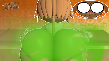 big_eyes blonde_hair bodily_fluids butt clothing fart fart_fetish female hair kitchen_counter musk nude nude_female rumbling_stomach solo speech_bubble steam sweat sweatdrop sweater topwear white_body white_skin n30nc0r3 tsukihime type-moon neco-arc animal_humanoid felid felid_humanoid feline feline_humanoid humanoid mammal mammal_humanoid 16:9 3d_(artwork) digital_media_(artwork) source_filmmaker_(artwork) widescreen