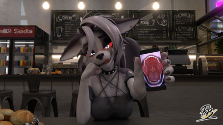 anthro bodily_fluids breasts female mouth_shot open_mouth saliva saliva_string sitting smile solo throat tongue uvula kaylafox redblast hellaverse helluva_boss mythology loona_(helluva_boss) canid canid_demon canine canis demon hellhound mammal mythological_canine mythological_creature wolf 16:9 3d_(artwork) digital_media_(artwork) hi_res widescreen