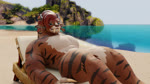 anthro beach beach_chair claws fangs feet female foot_focus fur hair horn looking_at_viewer lying multi_ear muscular muscular_anthro muscular_female nude on_back pawpads paws seaside solo teasing teasing_with_feet teeth toe_claws charlottefloof blender_cycles guild_wars charlotte_(charlottefloof) charr felid mammal 16:9 3d_(artwork) 3d_animation animated blender_(artwork) digital_media_(artwork) hi_res high_framerate loop no_sound short_playtime webm widescreen