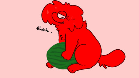 anthro bodily_fluids candy cum cum_inside dessert food fruit genital_fluids gummy_(food) improvised_sex_toy looking_pleasured male melon multicolored_body object_humping plant simple_background solo watermelon nakeilyar wilt_(nakeilyar) food_creature gummy_creature living_candy 16:9 animated widescreen