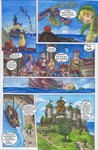 female fortress group male ship text vehicle watercraft young young_humanoid young_male passage nintendo the_legend_of_zelda wind_waker link pirate_leader_tetra toon_link humanoid hylian comic english_text traditional_media_(artwork)