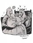 anthro athletic bed big_breasts big_penis black_sclera blush breast_play breasts bulge duo female furniture genitals heart_symbol huge_breasts humor male penis question_mark restrained sex titfuck pwcsponson inktober undertale undertale_(series) asriel_dreemurr_(god_form) toriel boss_monster_(undertale) bovid caprine mammal 2017 incest_(lore) mother_(lore) mother_and_child_(lore) mother_and_son_(lore) parent_(lore) parent_and_child_(lore) parent_and_son_(lore) son_(lore)