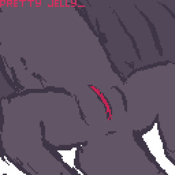 animal_genitalia bodily_fluids cum cum_inside ejaculation food genital_fluids genital_slit genitals jelly_(food) penis size_difference slime slit_vore translucent vore prettyjelly mythology dragon goo_creature mythological_creature mythological_scalie scalie 1:1 animated digital_media_(artwork) pixel_(artwork) pixel_animation