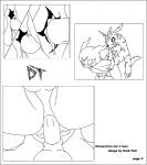 anal anal_penetration animated animated_comic anthro anthro_on_anthro anthro_penetrated anthro_penetrating anthro_penetrating_anthro anus balls bandai_namco bdsm belly bent_over bodily_fluids bondage bound comic cum cum_drip cum_in_ass cum_inside cum_while_penetrated darktief digimon digimon_(species) dripping duo english_text erection eyes_closed from_behind_position gabumon genital_fluids genitals hand_on_hip hands_behind_back horn humanoid_genitalia humanoid_penis leaking_cum low-angle_view male male/male male_penetrated male_penetrating male_penetrating_male monochrome penetration penile penile_penetration penis penis_in_ass precum scalie sex short_playtime slightly_chubby slightly_chubby_male standing text veemon worm's-eye_view