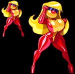 anthro big_breasts blonde_hair breasts cleavage clothed clothing crossgender eyewear female hair inner_boob latex latex_clothing latex_skinsuit mtf_crossgender plunging_neckline red_clothing rubber_clothing simple_background skinsuit solo standing sunglasses tight_clothing transparent_background wide_hips casetermk inspector_gadget_(franchise) brain_(inspector_gadget) canid canine canis domestic_dog mammal 2021 alpha_channel digital_media_(artwork) low_res pixel_(artwork)