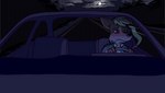 countershading driving late_night male smoking tired sonderjen roland_guiscard canid canine fox mammal animated short_playtime