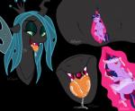 alpha_channel black_body changeling chubbyjam crown duo equine fangs fear female feral forced friendship_is_magic fur green_eyes green_hair hair half-closed_eyes horn horse lesbian long_hair macro mammal micro multi-colored_hair my_little_pony open_mouth penetration plain_background pony purple_eyes purple_fur purple_hair pussy pussy_juice queen_chrysalis_(mlp) saliva size_difference smile tongue transparent_background twilight_sparkle_(mlp) unbirthing vaginal vaginal_penetration vector vorarephilia winged_unicorn wings
Rating: Explicit
Score: 5
User: ragswift
Date: November 13, 2013