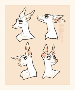 angry collarbone dark_eyelids facial_markings fur head_markings male markings sharp_teeth solo teeth white_body white_fur kalpeakoira machete_(kalpeakoira) hi_res