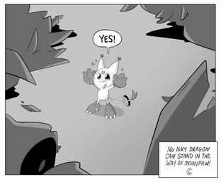 accessory ambiguous_anthro ambiguous_gender anthro blood bodily_fluids casual_nudity claws clothing corpse cute_fangs dialogue fangs footwear fur furgonomics gloves gore handwear jewelry kemono nude_ambiguous nude_anthro open_mouth pointy_ears ring shoes simple_background solo speech_bubble tail tail_accessory tail_jewelry tail_ring teeth text drawfee karina_farek bandai_namco digimon drawfee_(copyright) moonpaw_(karina_farek) digimon_(species) domestic_cat felid feline felis gatomon mammal comic digital_media_(artwork) english_text greyscale monochrome official_art redraw nonbinary_(lore)