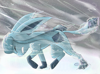 3_toes all_fours ambiguous_gender blue_body blue_fur blue_pawpads clenched_teeth cold dipstick_tail eyes_closed feet feral freezing fur headwind ice irony markings multicolored_body multicolored_fur multicolored_tail pain pawpads snow snowing solo storm struggling tail tail_markings teeth toes two_tone_body two_tone_fur walking what wind shadowfoxmoon nintendo pokemon canid canine eeveelution generation_4_pokemon glaceon mammal pokemon_(species) absurd_res digital_media_(artwork) hi_res