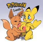 anthro anthro_on_anthro anthrofied big_breasts breast_grab breast_lick breast_play breasts cleft_tail duo female female/female hand_on_breast huge_breasts licking nipples nude pokemorph short_stack tail tongue tongue_out xylas nintendo pokemon pokemon:_let's_go partner_eevee partner_pikachu canid canine eevee generation_1_pokemon mammal pikachu pokemon_(species) 1:1