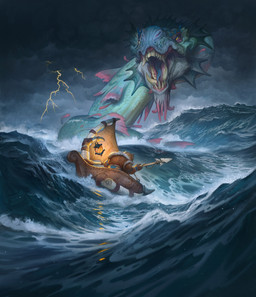 ambiguous_gender boat duo electricity green_body green_scales holding_melee_weapon holding_object holding_polearm holding_spear holding_weapon lamp lightning melee_weapon open_mouth polearm sail scales sharp_teeth spear storm teeth vehicle water watercraft weapon justin_gerard blizzard_entertainment mythology warcraft aquatic aquatic_dragon dragon humanoid mythological_creature mythological_scalie scalie 2020 hi_res official_art