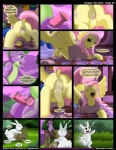 2013 angel_(mlp) bedroom blush bodily_fluids clitoral_winking clitoris clothing comic cum cutie_mark dialogue dragon english_text equid equine erection feathered_wings feathers female female/female feral fluttershy_(mlp) friendship_is_magic fur genital_fluids genitals group hair hasbro hi_res imminent_orgasm inside kitsune_youkai lagomorph male mammal masturbation my_little_pony mythological_creature mythological_equine mythological_scalie mythology open_mouth pegasus penile penile_masturbation penis pink_hair plant precum pussy scalie spike_(mlp) tail teats text thick_tail tree vaginal vaginal_fluids vaginal_masturbation voyeur wing_boner wings yellow_body yellow_feathers yellow_fur
