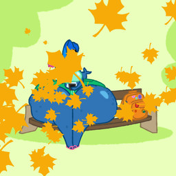 anthro autumn backpack bench beverage big_butt blue_body blue_hair bodily_fluids bored bottomwear butt clothing coffee dessert eyewear female flip_flops food footwear freckled_butt freckled_face freckles glasses green_bottomwear green_clothing green_shorts hair huge_butt hyper hyper_butt ice_cream jacket leaf nerd on_bench sandals scarf shirt shoes shorts sitting sitting_on_bench solo summer sweat tank_top thick_thighs tight_clothing topwear using_phone wide_hips wind culabbq agnes_(culabbq) fish marine shark 1:1 animated hi_res short_playtime sound webm