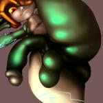 anus balls big_butt breasts butt first_person_view flaccid genitals gynomorph humanoid_pointy_ears intersex nipples penis pointy_ears red_eyes short_stack solo thick_thighs bolt-s_(artist) nintendo the_legend_of_zelda twilight_princess midna humanoid imp 1:1 hi_res