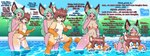 anthro blue_eyes blush brown_hair confusion dialogue duo featureless_limbs female fur genital_transformation green_hair hair humping inanimate_transformation inflatable inflation_valve long_hair loss_of_dexterity loss_of_speech lying male on_front orange_body orange_fur permagrin pink_body pink_fur pool pool_float pool_toy pooltoy_transformation red_eyes riding tan_body tan_fur transformation transformation_sequence white_body white_fur hima_nsfw ande_(hima_nsfw) himalaya_(hima_nsfw) animate_inanimate canid canine felid feline fox hybrid living_inflatable lynx mammal absurd_res hi_res sequence