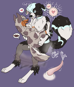 animal_genitalia animal_penis anthro anthro_on_feral anthro_penetrating anthro_penetrating_feral belly bestiality bestiality_impregnation big_belly bodily_fluids cetacean_genitalia cetacean_penis cheek_tuft claws collar cum cum_heart cum_in_vagina cum_inside cumshot digitigrade duo ejaculation erection facial_tuft feet female female_penetrated feral feral_penetrated floppy_ears fluffy foot_fetish foot_lick foot_play fur genital_fluids genitals hair hand_lick heart_formation heart_symbol impregnation impregnation_while_pregnant intraspecies intraspecies_bestiality knotting_symbol licking long_tail male male/female male_penetrating male_penetrating_female markings multiple_ova neck_tuft nude open_mouth orgasm ovum ovum_with_heart paws penetration penile penile_penetration penis pregnant pregnant_female pregnant_feral pregnant_sex sex simple_background smile sperm_cell spots spotted_body spotted_fur superfetation tail tail_motion tailwag tapering_penis text tongue tongue_out tuft vaginal vaginal_penetration white_body white_fur m1lkb4rk skye_(selenianskye) sunny_(m1lkb4rk) aquatic border_collie canid canine canis collie domestic_dog fish herding_dog hybrid mammal pastoral_dog rough_collie sheepdog absurd_res digital_media_(artwork) english_text hi_res