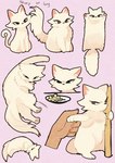 ambiguous_gender digitigrade disembodied_hand duo eyelashes feral feralized fur hand_holding monotone_body monotone_fur pawpads paws pink_pawpads plate quadruped sitting solo white_body white_fur zoro3321 nine_sols red_candle_games yi_(nine_sols) domestic_cat felid feline felis human mammal solarian digital_media_(artwork)