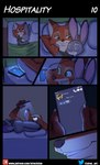 2022 anthro canid canine cellphone comic cuddling disney duo electronics eyes_closed female fox fur green_eyes grey_body grey_fur hi_res judy_hopps lagomorph leporid male male/female mammal nick_wilde orange_body orange_fur phone rabbit red_fox siroc sleeping smartphone text true_fox url zootopia