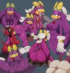 abs ahegao anthro beak big_butt biped blush bodily_fluids breasts bubble_butt butt butt_focus butt_shot clothed clothing cum cum_in_mouth cum_inside cunnilingus duo eyelashes female female/female genital_fluids genitals gloves half-closed_eyes handwear jewelry kerchief kneeling kneeling_oral_position looking_pleasured lying male male/female mostly_nude multiple_poses muscular muscular_female narrowed_eyes non-mammal_breasts oral partially_clothed pendant penis pose pussy rear_view sex solo spread_legs spreading thick_thighs vaginal vaginal_fluids anonymous_artist sssonic2 third-party_edit sega sonic_forces sonic_riders sonic_the_hedgehog_(series) custom_character_(sonic_forces) rosa_(sssonic2) wave_the_swallow avian babylonian_(sonic) bird hirundinid oscine passerine swallow_(bird) absurd_res color_edit colored digital_media_(artwork) hi_res