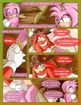 anthro bdsm bodily_fluids bondage bound bruised clothing crying detailed_background dialogue duo female fur green_eyes hands_tied handwear hat headgear headwear kidnapping male purple_eyes restraints rope rope_bondage tears text breech_loader toso sega sonic_the_hedgehog_(series) amy_rose knuckles_the_echidna echidna eulipotyphlan hedgehog mammal monotreme 2020 absurd_res comic english_text hi_res