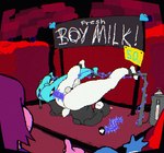 anal anal_penetration anthro arms_tied bdsm bodily_fluids bondage bondage_gear bound butt dildo dominant dominant_female female gesture hand_gesture helpless horn immobile internal internal_anal male male_penetrated penetration penile penis_milking purple_body restrained restraints selling_cum sex_toy sex_toy_insertion text thumbs_up x-ray_view kinkykong deltarune undertale_(series) kris_(deltarune) lancer_(deltarune) nubert ralsei susie_(deltarune) bovid caprine darkner goat human mammal reptile scalie animated english_text