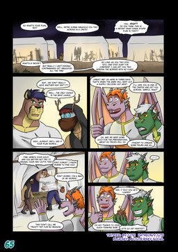 2_horns 6_panel_comic anthro armor blue_hair boots bottomwear bracers breastplate brown_body chin_spikes clothing coin coin_pouch dialogue ellipsis facial_spikes fake_horns footwear gesture gold_(metal) gold_coin green_body green_eyes grey_horn group hair hand_gesture hood horn inside jaw_spikes male mask membrane_(anatomy) membranous_wings night onomatopoeia orange_hair page_number pants plan profanity purple_body red_eyes serious shadow shirt shoes silhouette sky smile sound_effects speech_bubble spikes spikes_(anatomy) star starry_sky tail tent text thumbs_up topwear tossing vest waving white_clothing white_hair white_shirt white_topwear wings yellow_sclera vju79 mythology bob_(vju79) cobby_(vju79) ted_(vju79) zudrec_(vju79) canid canine canis cougar dragon felid feline mammal mythological_creature mythological_scalie scalie wolf comic english_text hi_res multiple_scenes url