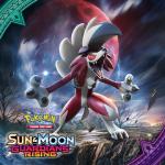 1:1 3_fingers ambiguous_gender anthro canid canine claws fingers fur generation_7_pokemon lycanroc mammal midnight_lycanroc nintendo official_art pokemon pokemon_(species) pokemon_tcg red_body red_eyes red_fur solo unknown_artist white_body white_fur