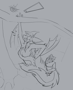anthro branch female gameplay_mechanics gui hanging_by_arms long_tongue male male_pred partially_inside plant slipping struggling tail tail_fetish tail_mouth tail_play tail_vore tongue tongue_wrap tree unusual_anatomy unusual_tail vore topazknight bella_(wiserodin) jeremy_(topazknight) bat mammal mephitid skunk absurd_res hi_res