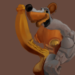 anthro balls big_balls big_nipples big_penis ear_piercing fur genitals glans grey_body grey_fur huge_balls huge_nipples huge_penis humanoid_genitalia humanoid_penis hyper hyper_balls hyper_genitalia hyper_nipples hyper_penis lips male muscular muscular_male nipples penis piercing solo yellow_eyes cool_dog jim_rat mammal murid murine rat rodent 1:1 absurd_res hi_res
