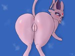 anus blush butt female feral genitals looking_back naughty_face presenting presenting_hindquarters pussy solo thick_thighs trippybunny nintendo pokemon angelica_(trippybunny) eeveelution espeon generation_2_pokemon pokemon_(species) 4:3 digital_media_(artwork) hi_res