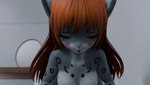 anthro bathroom big_breasts breasts dildo female sex_toy solo monarquis momo_(monarquis) felid mammal pantherine snow_leopard 3d_(artwork) 3d_animation animated digital_media_(artwork) short_playtime