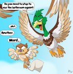 2024 anatid angry anseriform avian bird brother_(lore) brother_and_sister_(lore) comic dax_mallard_(migration) dialogue duck duo english_text female feral fuf gwen_mallard_(migration) hi_res humor illumination_entertainment male male/female migration_(movie) sibling_(lore) sister_(lore) text toilet_paper young