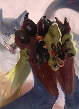 3_toes ambiguous/ambiguous ambiguous_feral ambiguous_gender avian_feet bdsm black_pawpads blue_eyes bodily_fluids buckteeth claws crush dominant drooling duo extreme_size_difference eye_roll feet feral feral_on_feral foot_fetish interspecies larger_dom larger_feral looking_pleasured masochism pawpads paws saliva scutes simple_background size_difference smaller_feral sweat sweaty_feet tail tail_coil teeth toes tongue tongue_out whiskers yellow_eyes killioma mythology torvid wafflemouse avian gryphon mammal mouse murid murine mythological_avian mythological_creature rodent 2021 absurd_res digital_media_(artwork) digital_painting_(artwork) hi_res painting_(artwork) male_(lore)