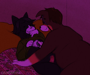 anthro bodily_fluids duo foreplay genital_fluids heartbeat leaking_precum male male/male medical_fetish medical_instrument precum scientific_instrument stethoscope greengrizz adam_isaac_novikov_(greengrizz) menachem_mendel_(menchy)_rappaport canid canine canis domestic_cat domestic_dog felid feline felis mammal molosser mountain_dog swiss_mountain_dog tuxedo_cat hi_res