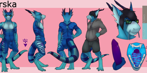 anatomy_reference animal_genitalia anthro anus balls bottomwear clothed clothed_anthro clothed_male clothing erection eyewear fangs front_view genitals glasses hand_on_hip hoodie horn looking_at_viewer male male_anthro mouth_shot nude nude_anthro nude_male open_mouth penis penis_tip piercing pouch_(anatomy) rear_view sheath shorts side_view solo tail teeth text tongue tongue_piercing topwear wearing_glasses whiskers themutt mythology dragon mythological_creature mythological_scalie scalie 2013 english_text hi_res model_sheet