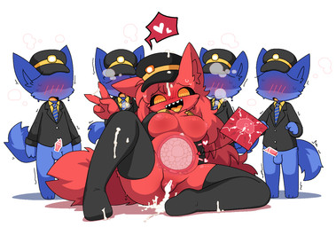 after_gangbang after_sex age_difference anthro big_breasts blue_body blue_fur blush bodily_fluids breasts censor_bar clothing cum cum_inflation cum_inside cum_on_face cum_on_hat cum_overflow cutaway erection excessive_cum excessive_genital_fluids female fur genital_fluids gesture group group_sex hair hand_gesture hat headgear headwear heart_symbol impregnation impregnation_view inflation inner_ear_fluff leaking leaking_cum legwear long_hair male male/female necktie nipples open_mouth ovum red_body red_fur sex shaking sharp_teeth shota simple_background spiral spiral_eyes sweat teeth thick_thighs thigh_highs tongue tremble_spikes trembling tuft uniform v_sign white_background x-ray_view yellow_eyes yellow_tongue young young_male potatobud3 canid canine canis mammal wolf censored hi_res