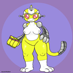 anthro breasts cybernetics female machine solo azureinthedark super_robot_monkey_team_hyperforce_go nova_(srmthfg) cyborg haplorhine mammal monkey primate robot 1:1 2019 digital_media_(artwork) hi_res