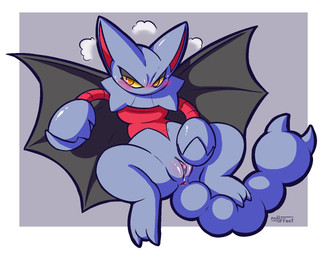 anus embarrassed female genitals solo spread_legs spread_vulva spreading vulva nulloffset nintendo pokemon generation_4_pokemon gliscor pokemon_(species) hi_res