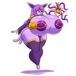 anthro areola areola_slip big_breasts big_butt breasts butt female forehead_gem gem huge_breasts huge_butt hyper hyper_breasts levitating solo wide_hipped_female wide_hips ultrazeta120 nintendo pokemon meridia_(ultrazeta120) eeveelution espeon generation_2_pokemon pokemon_(species) 1:1 hi_res