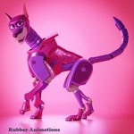 cybernetics female feral machine solo tail rubber_(artist) hanna-barbera scoob!_(movie) warner_brothers amethyst_(rubber) canid canine cyborg mammal robot 1:1 3d_(artwork) digital_media_(artwork) hi_res