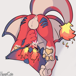 >_< anus ass_up autofellatio balls blush bodily_fluids cum cum_in_mouth cum_inside eyes_closed fellatio feral flexible folded genital_fluids genitals legs_behind_head legs_up looking_pleasured male masturbation membrane_(anatomy) membranous_wings non-mammal_balls oral oral_masturbation pawpads paws penile penile_masturbation penis raised_tail sex solo spread_legs spreading tail tongue tongue_out upside_down_fellatio wings young fluffycato league_of_legends mythology riot_games tencent smolder_(lol) dragon mythological_creature mythological_scalie scalie 1:1 hi_res