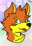 anthro male mango fer canid canine canis mammal wolf hi_res