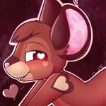 anthro appears_cropped femboy male seductive solo breakingcloud hazel_(breakingcloud) mammal mouse murid murine rodent 1:1