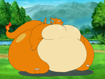 annoyed anthro belly big_belly big_breasts big_butt blue_eyes breasts butt butt_jiggle chubby_cheeks claws female fire flaming_tail flying huge_belly huge_breasts huge_butt huge_thighs hyper hyper_belly hyper_breasts hyper_butt hyper_thighs jiggling morbidly_obese morbidly_obese_anthro morbidly_obese_female mountain multicolored_body obese obese_anthro obese_female orange_body orange_tail orange_wings outside overweight overweight_anthro overweight_female plant river shrub sitting solo struggling tail tan_body thick_thighs three-quarter_view tree two_tone_body wings adansin mythology nintendo pokemon edith_(adansin) charizard dragon generation_1_pokemon mythological_creature mythological_scalie pokemon_(species) scalie 2024 2d_animation 4:3 animated colored digital_media_(artwork) flat_colors loop short_playtime
