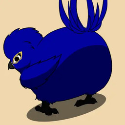 beak black_beak black_talons blue_body blue_feathers blue_tail butt chibi dancing feathers female feral shaking_butt solo tail tail_feathers cynthiadabirb pixelblep among_us_twerk cynthia_(cynthiadabirb) avian bird hyacinth_macaw macaw neotropical_parrot parrot true_parrot 1:1 animated animated_webp loop low_res meme